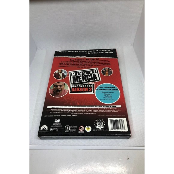 Mind of Mencia - Uncensored Season 2  - DVD - VERY GOOD Condition tested - Picture 2 of 10